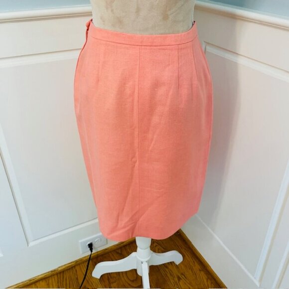 Vintage 1960's Jackie O Moygashel Irish Linen Skirt Suit Small - Picture 12 of 14